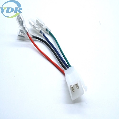 110 250 187 Terminal 2,8 han hun 2*2P kabel DJ611-2,8 250 6,3 mm motorcykel ledningsnet