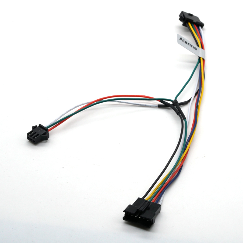 Brugerdefineret JST SM2.54 3Pin 6Pin mand til kvinde stik UL1007 24AWG 100mm Wire Cable Harness